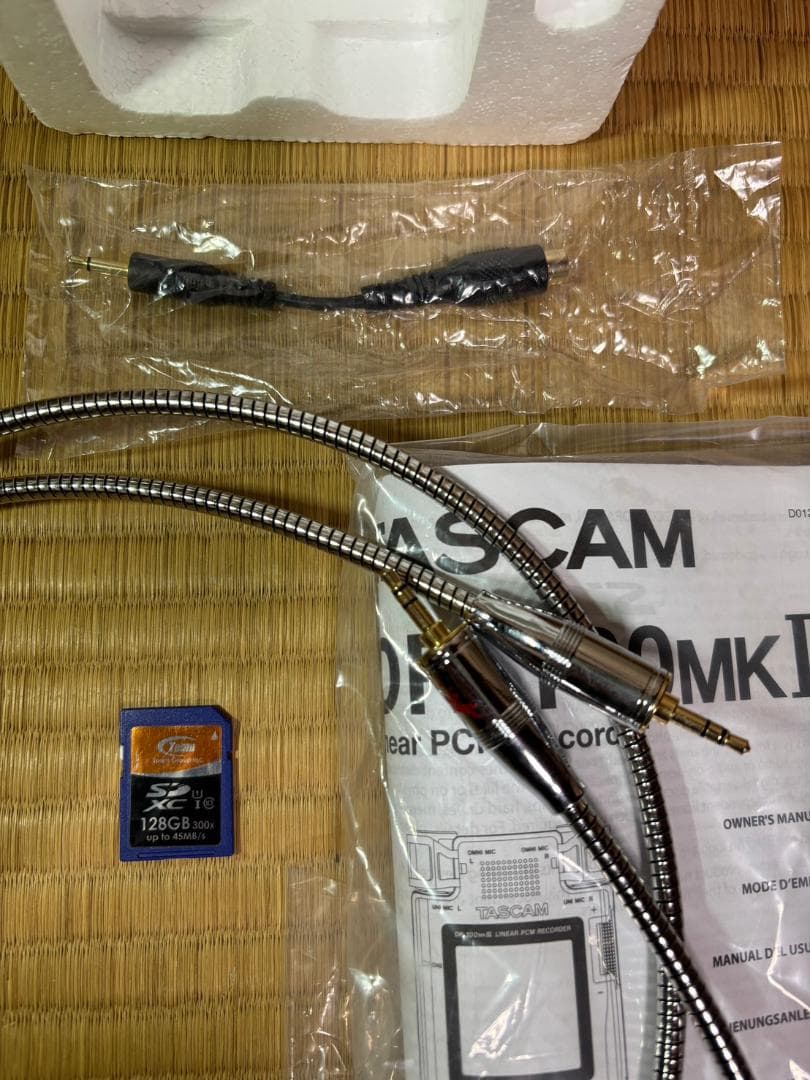 【美品＆追加品】 TASCAM DR-100mkIII PCMレコーダー