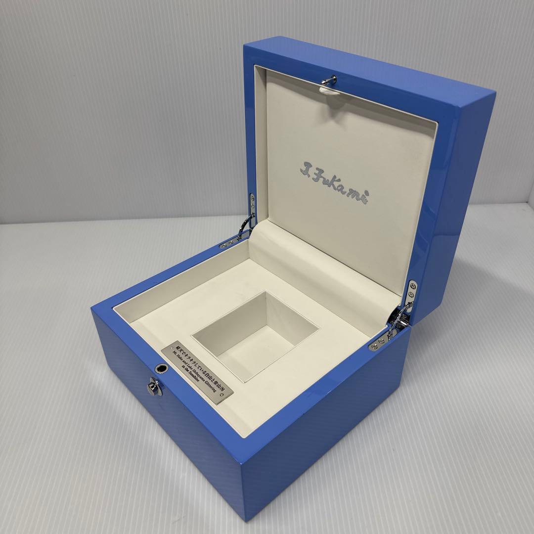 美品 T.Fukami 深見東州 晴天でキラキラしている自由と柴山潟 時計ケース