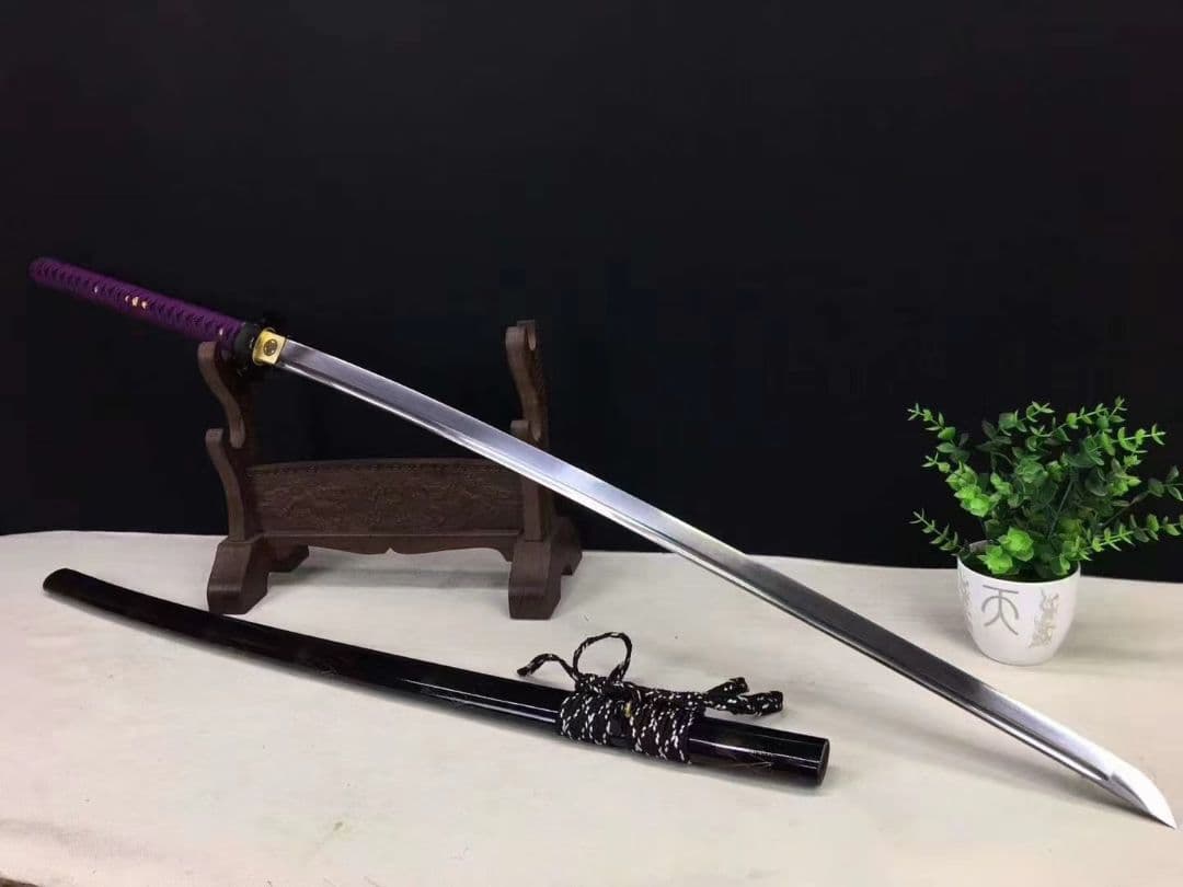 特注品 武藏 長尺 日本刀 居合刀 模造刀 手鍛造打 鋼刀 鑑賞用