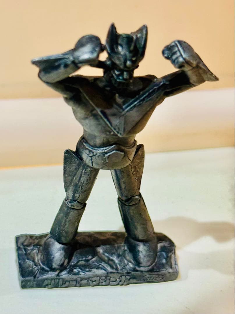 グレートマジンガー ロボットフィギュア メタリックグレー 約8cm