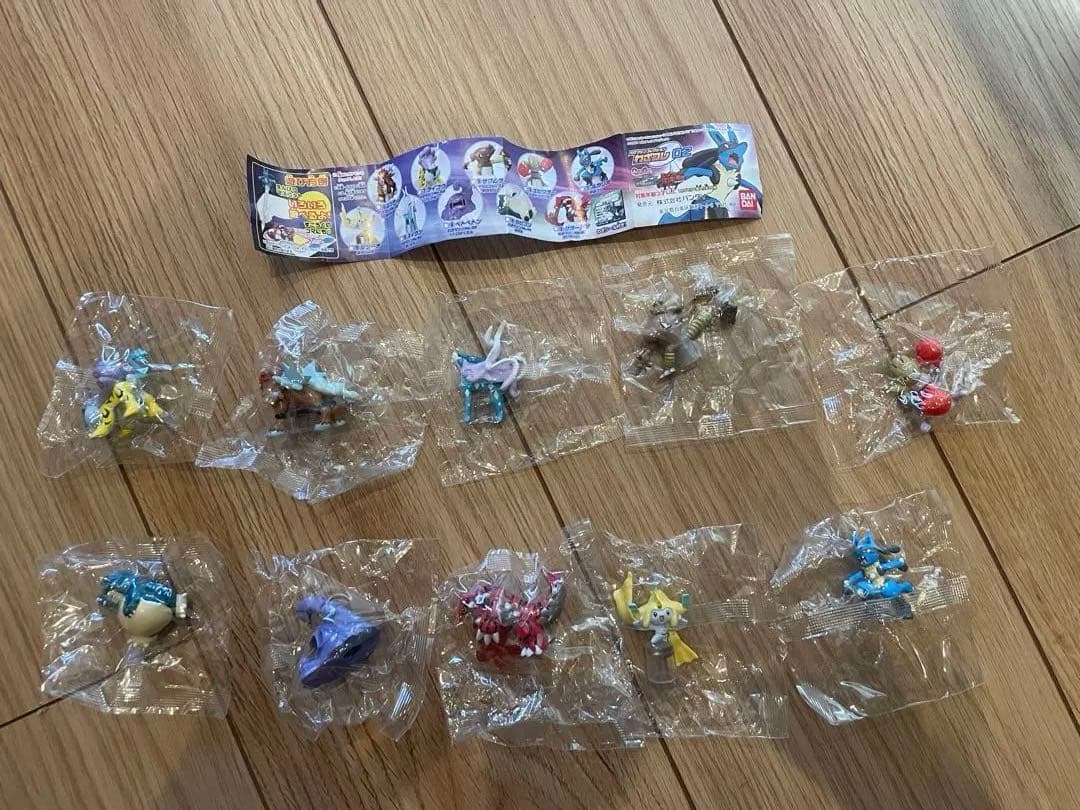 ポケットモンスター　ポケモン　フィギュア　10体セット　わざコレ02コンプリート