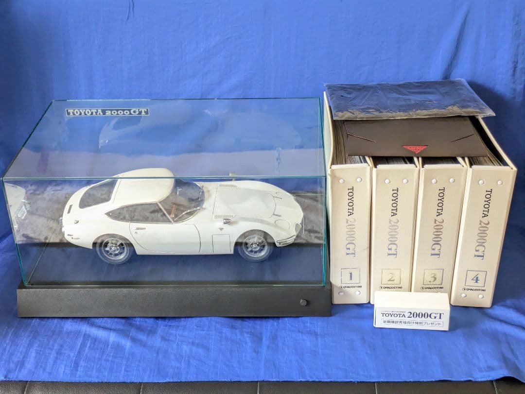 【美品】デアゴスティーニ 1/10 週刊トヨタ 2000GT ホワイト 完成品