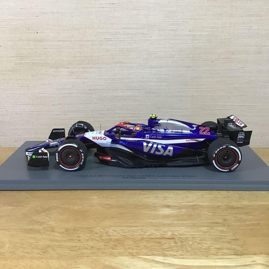 スパーク 1/18 VCARB 01 No.22 角田裕毅