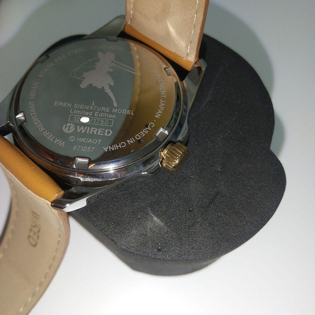 進撃の巨人 エレン WIRED 腕時計