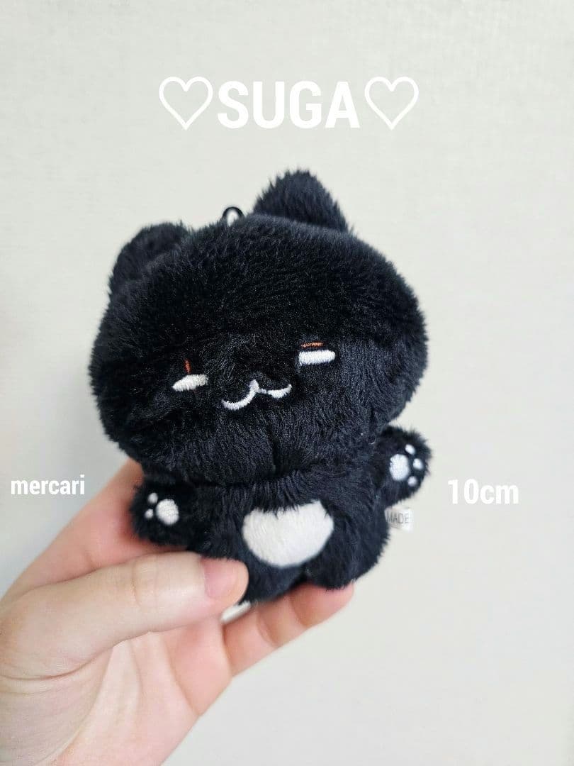 BTS ぬいぐるみ 10cm SUGA AgustD ユンギ テテ ジン ジミン