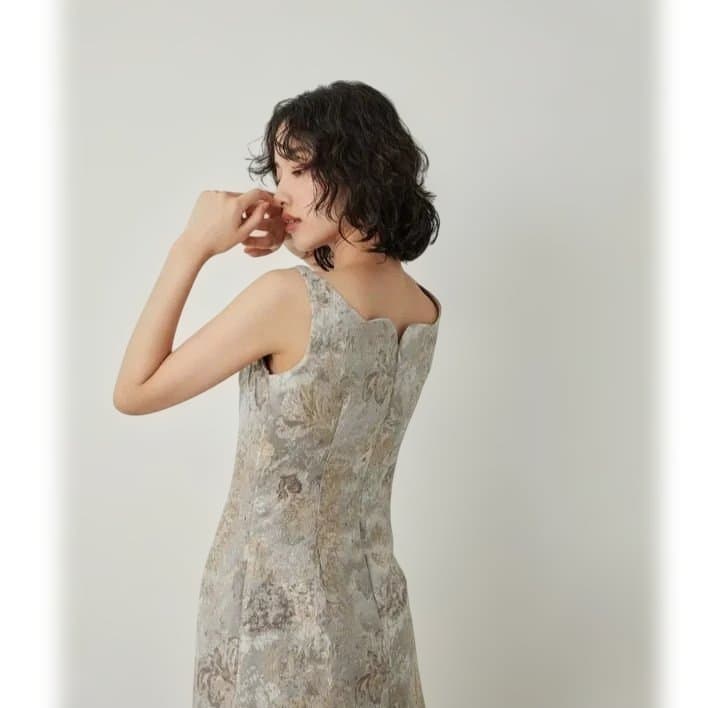 niana ニアナ ワンダリングジャガードドレス