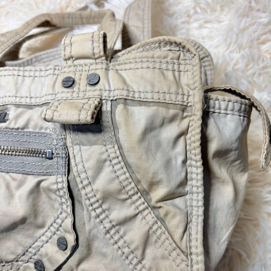 DIESEL archive l logo ショルダーバッグ Y2K