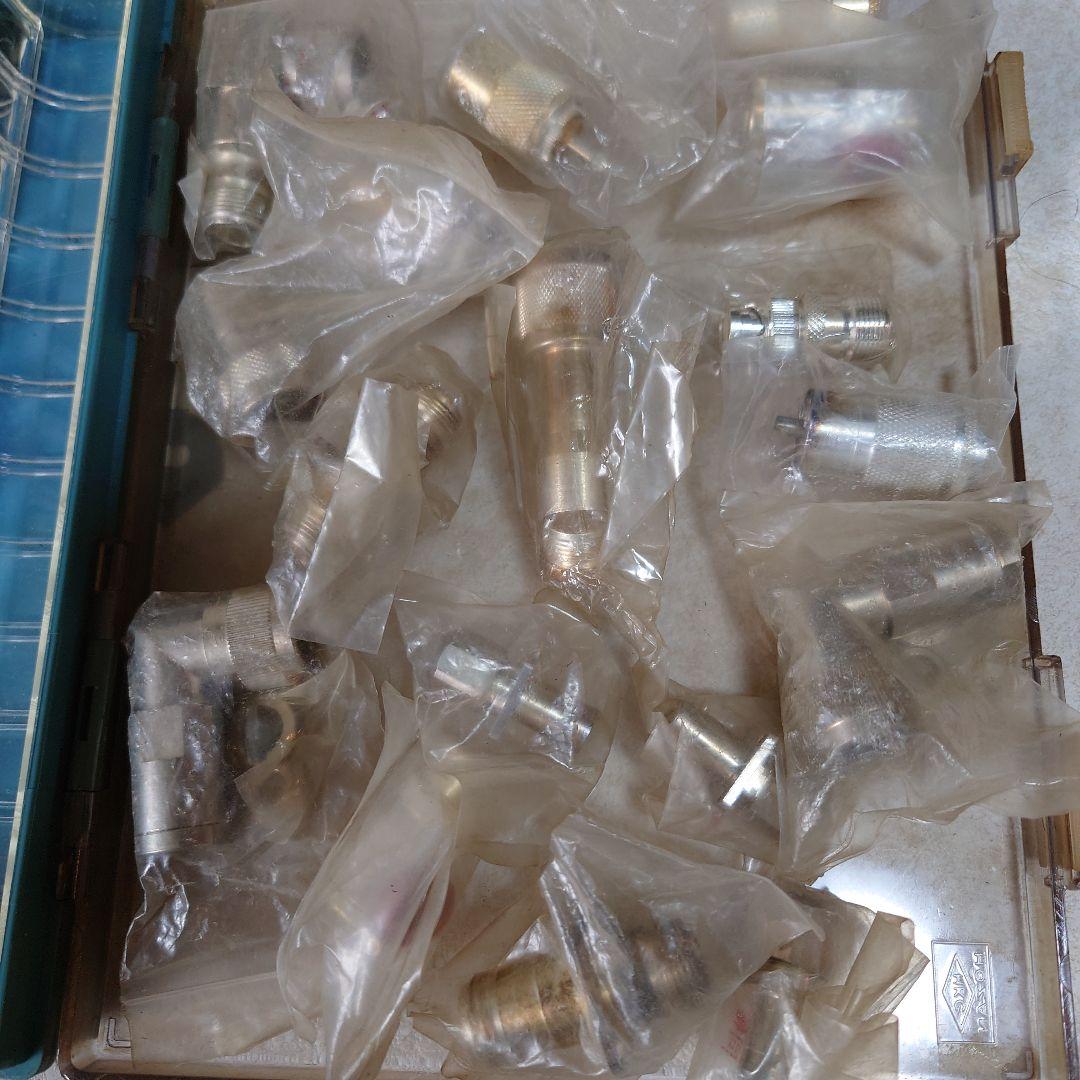 M型オスプラグ 同軸コネクタ　メスコネクタ　アンテナなどコネクター各種43個