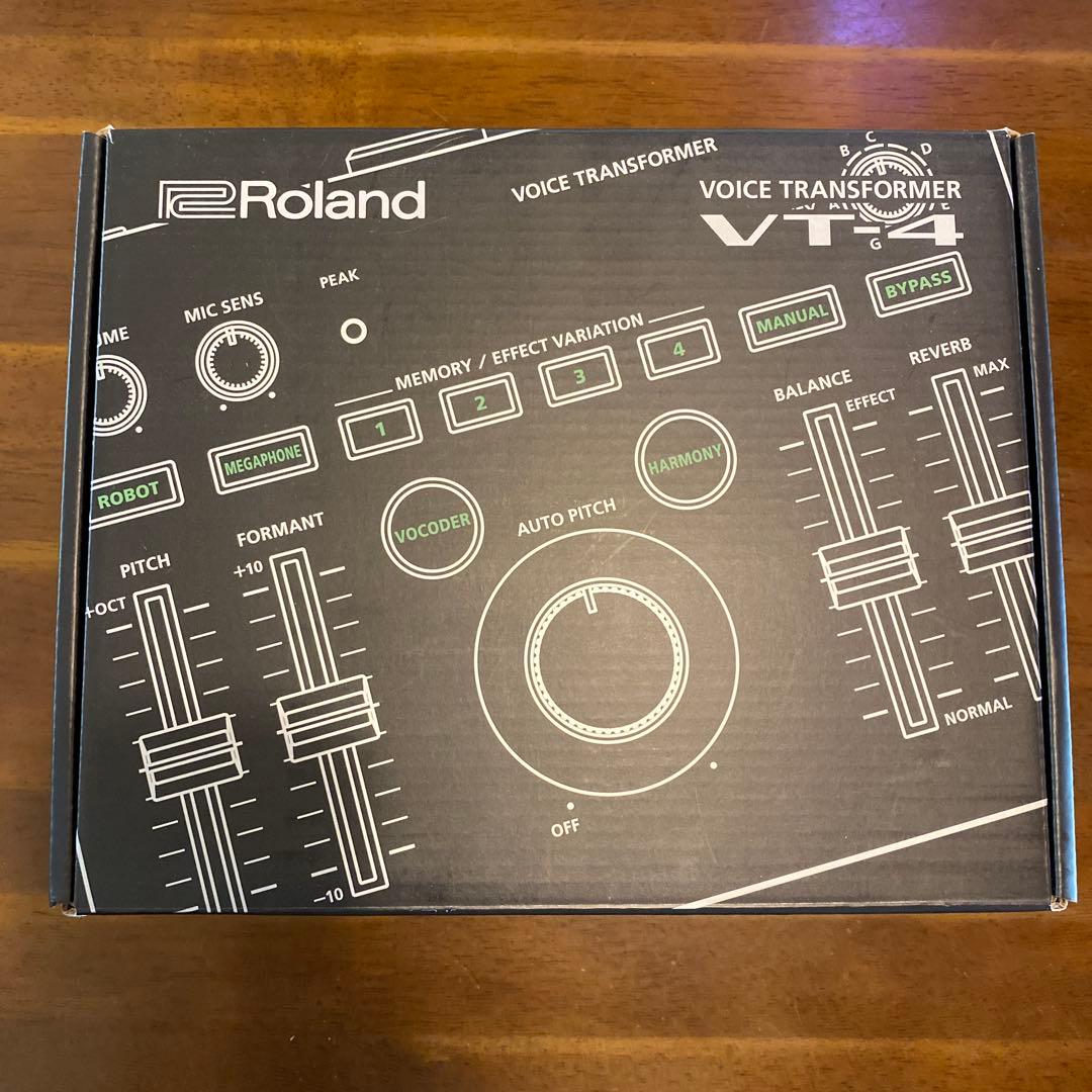 roland vt4 vt-4 ピンマイク付き ボイスチェンジャー