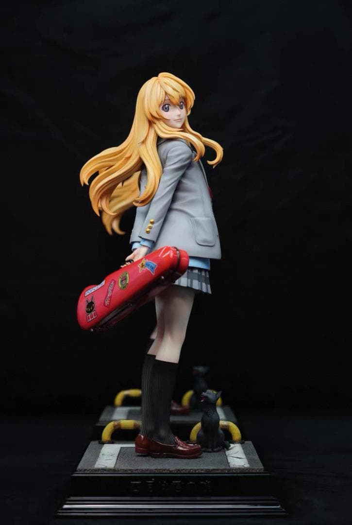 四月は君の嘘 宮園 かをり 樹脂 彫刻 フィギュア