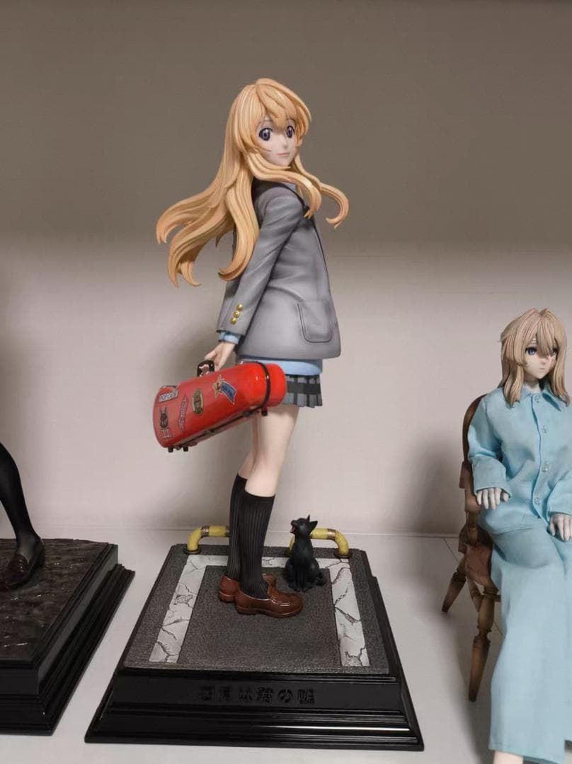 四月は君の嘘 宮園 かをり 樹脂 彫刻 フィギュア