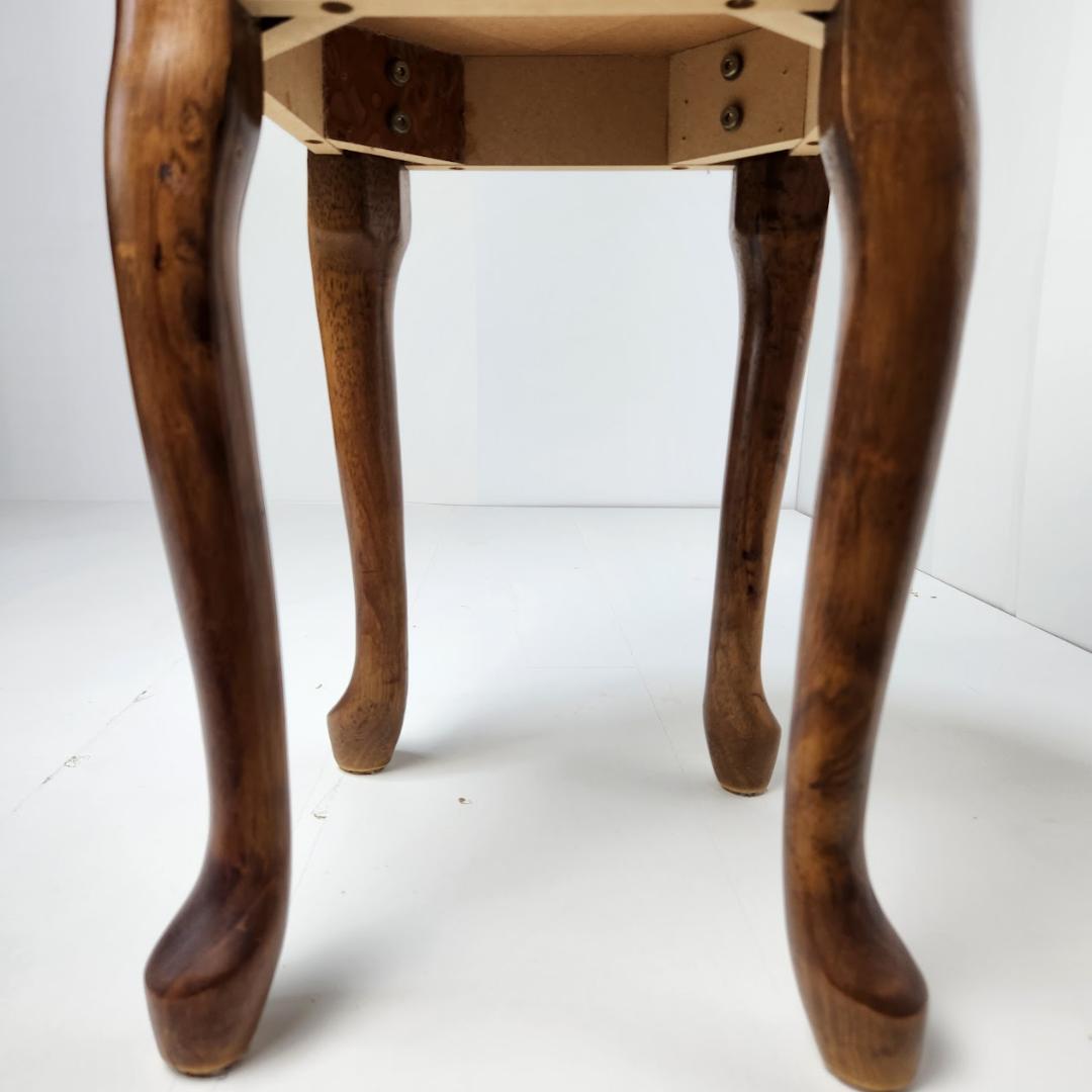 サイドテーブル サイドボード 花台 side table 飾り台 木製 猫足