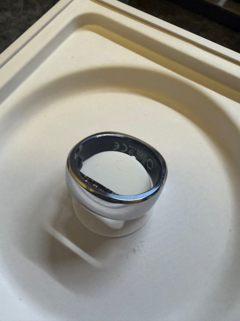 Ringconn gen 2 スマートリング(シルバー) サイズ9