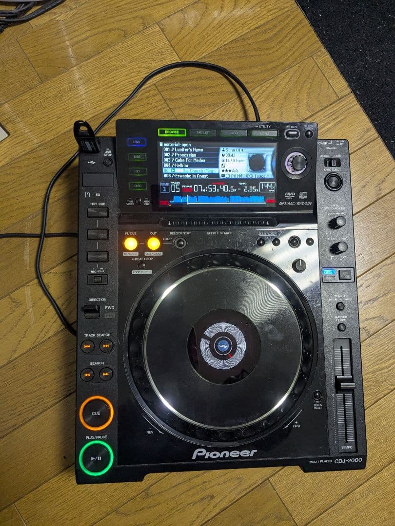 DJ機材 Pioneer CDJ-2000