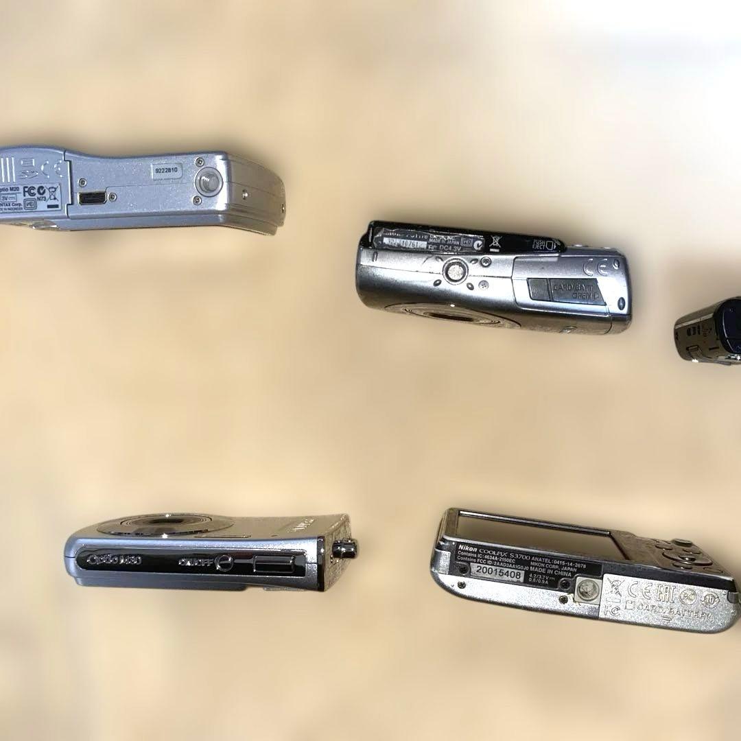 ジャンク品Canon IXY Nikon COOLPIX等デジカメ14台