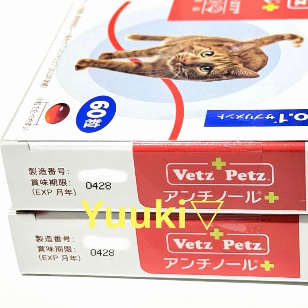 【ケロタン♪】猫用 アンチノール プラス 60錠×4箱