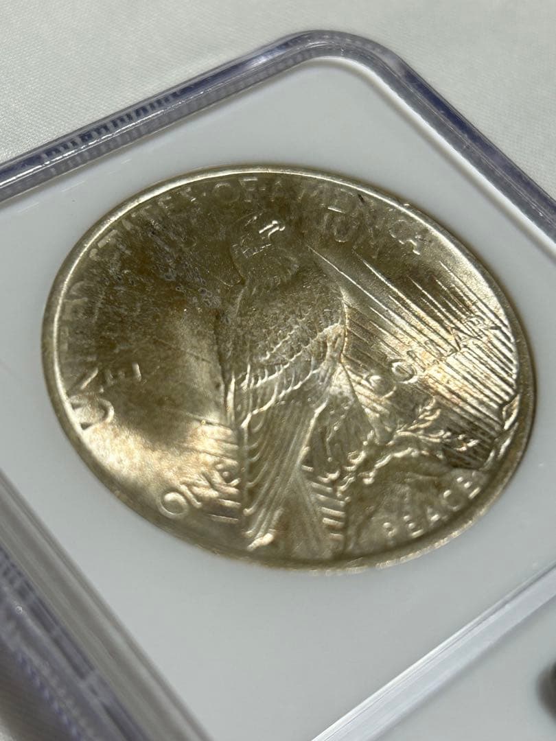 1923 アメリカ ピースダラー 銀貨 NGC MS64 アンティーク 古銭