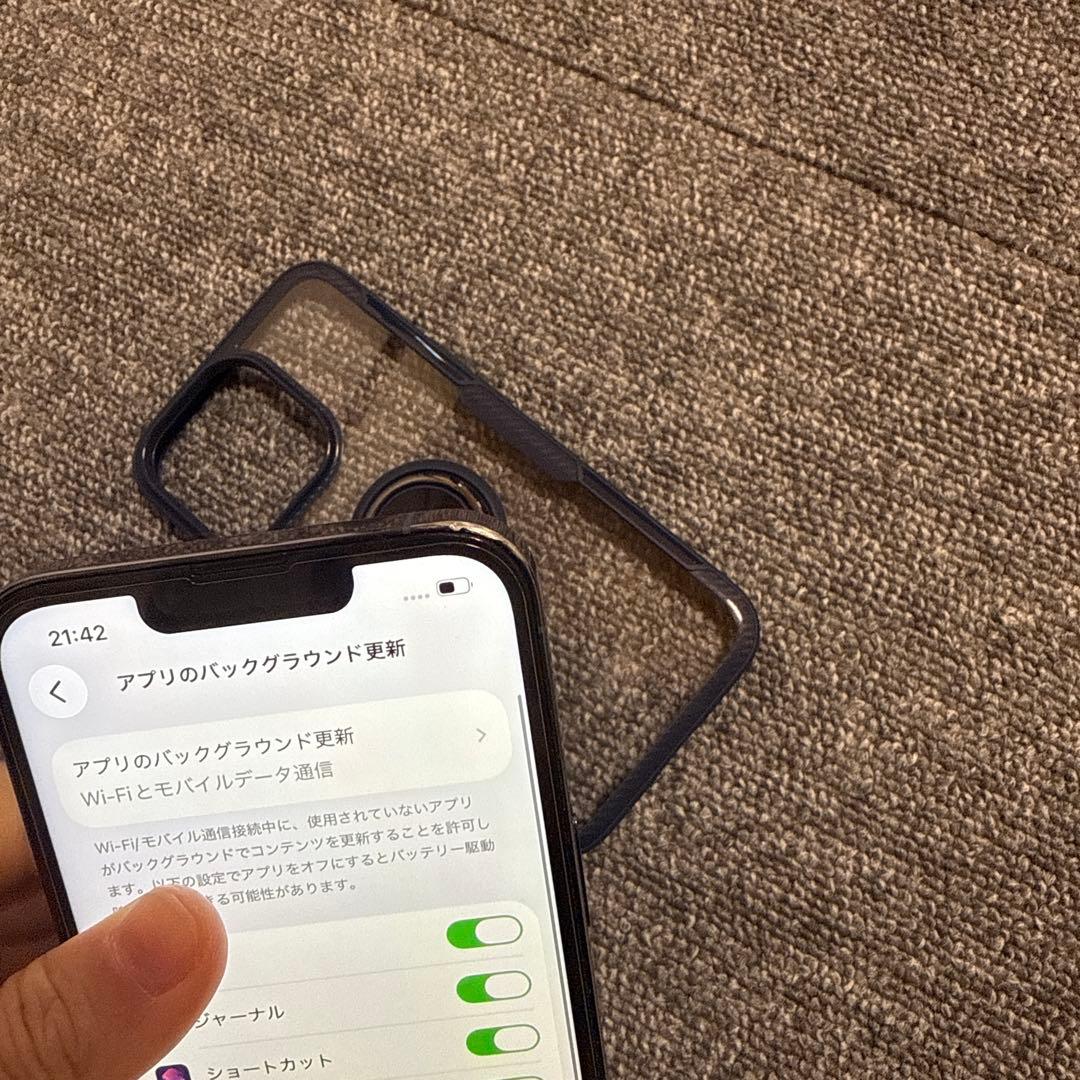 Apple iPhone 13 Pro 256GB シルバー ケース付き