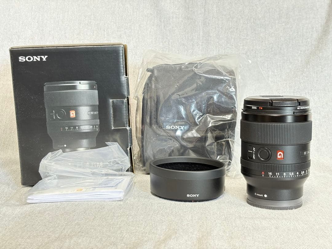 ソニーFE 35mm F1.4 GM +純正プロテクター SEL35F14GM