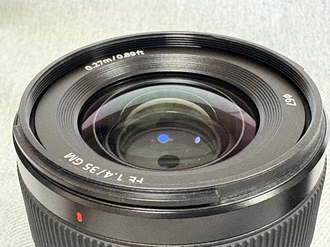 ソニーFE 35mm F1.4 GM +純正プロテクター SEL35F14GM