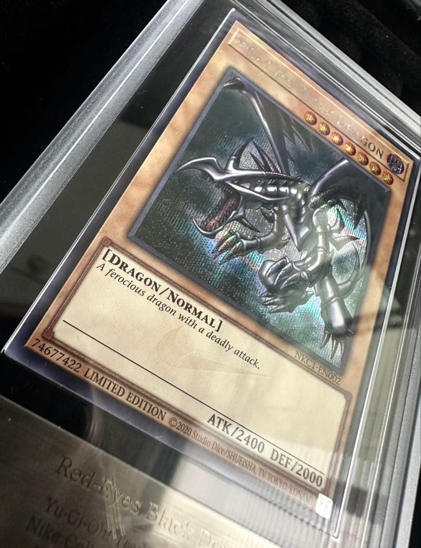 【ARS 10】NIKE レッドアイズ・ブラックドラゴン 真紅眼の黒竜　鑑定品