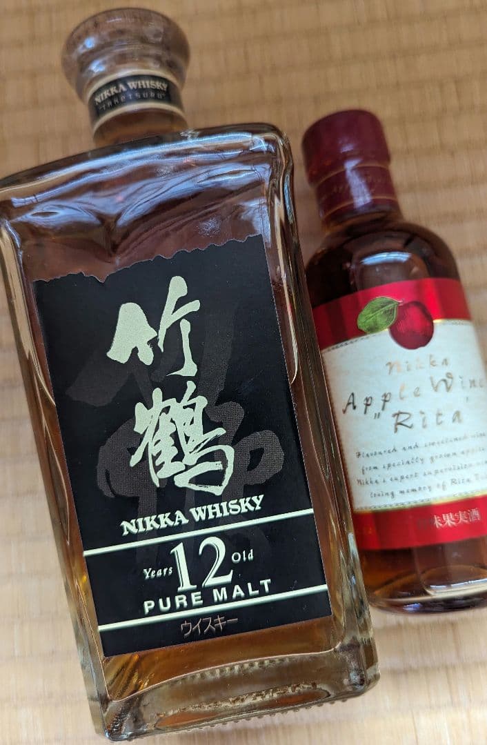【新品未開封】入手困難　終売品 竹鶴物語 竹鶴１２年　アップルワイン リタ