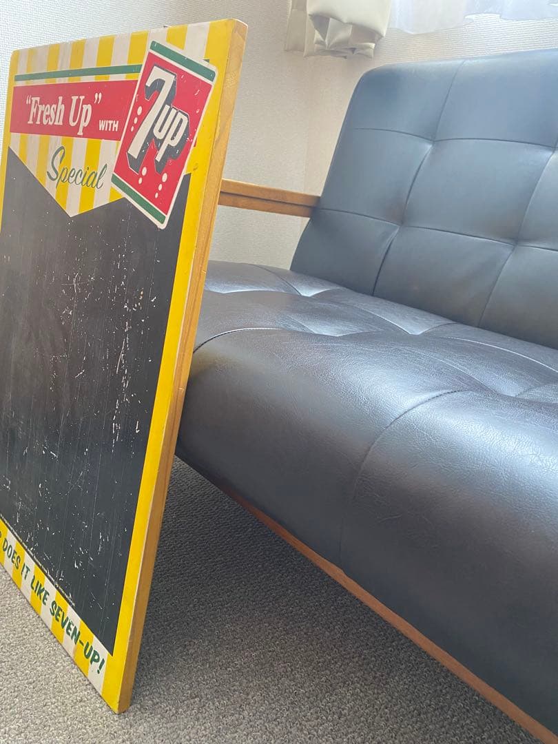 アメリカンヴィンテージ 7up メッセージサインボード