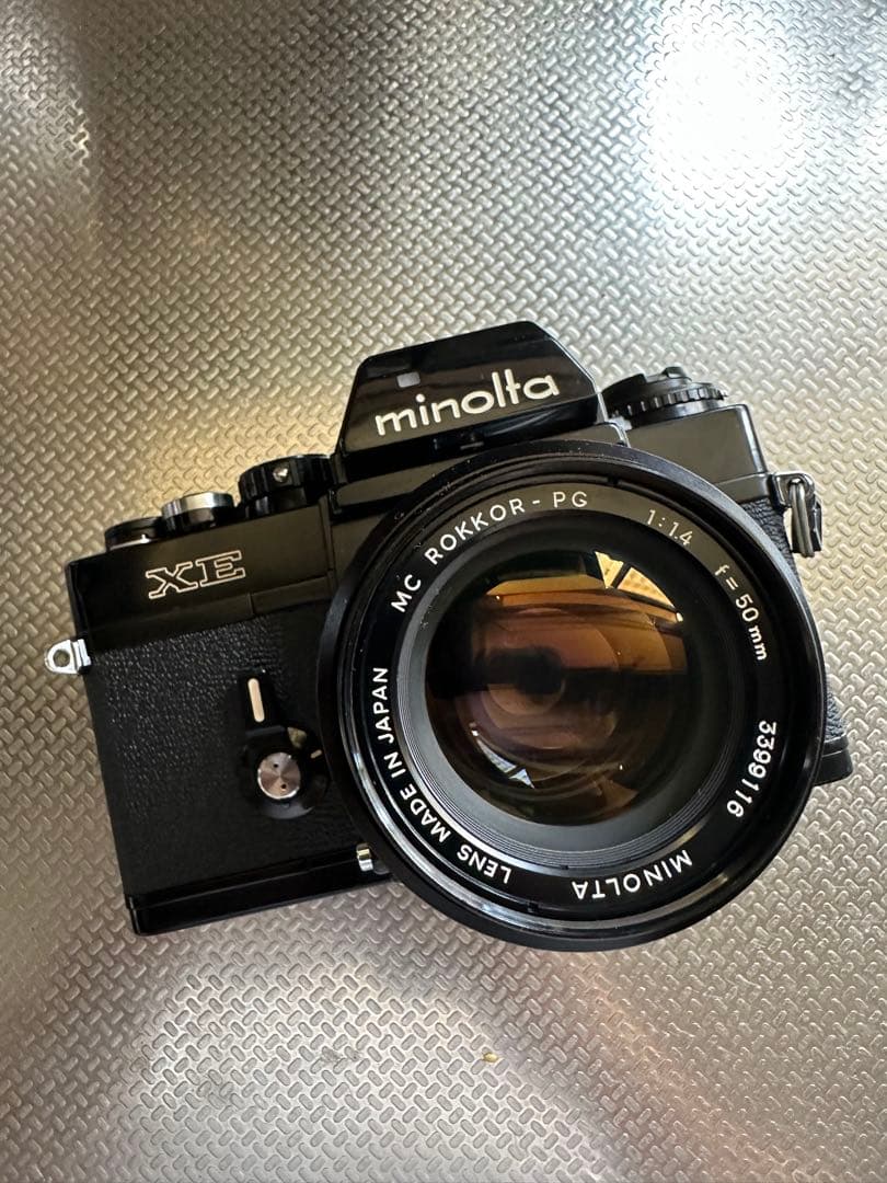 Minolta XE ブラック＋MC 50mm F1.4 美品 セット
