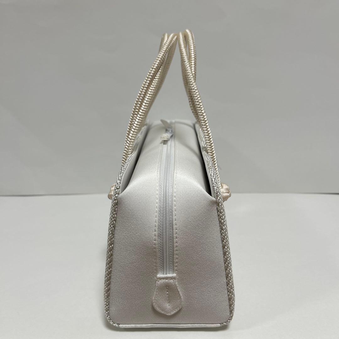 和装バック　利休バッグ　横長の型　小田巻付き　バッグ　組織り　衿秀　和想庵　着物