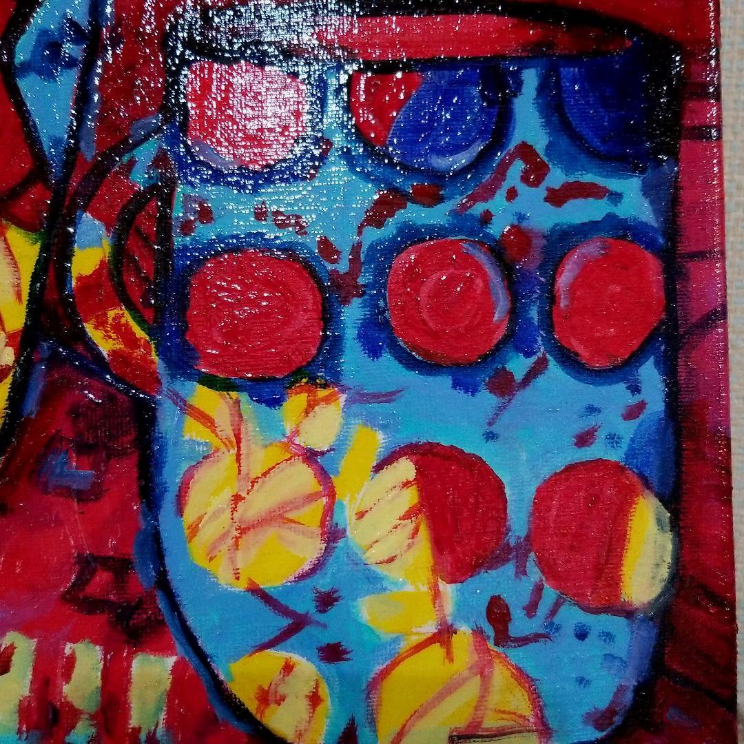 油絵　専用　２つのカップ