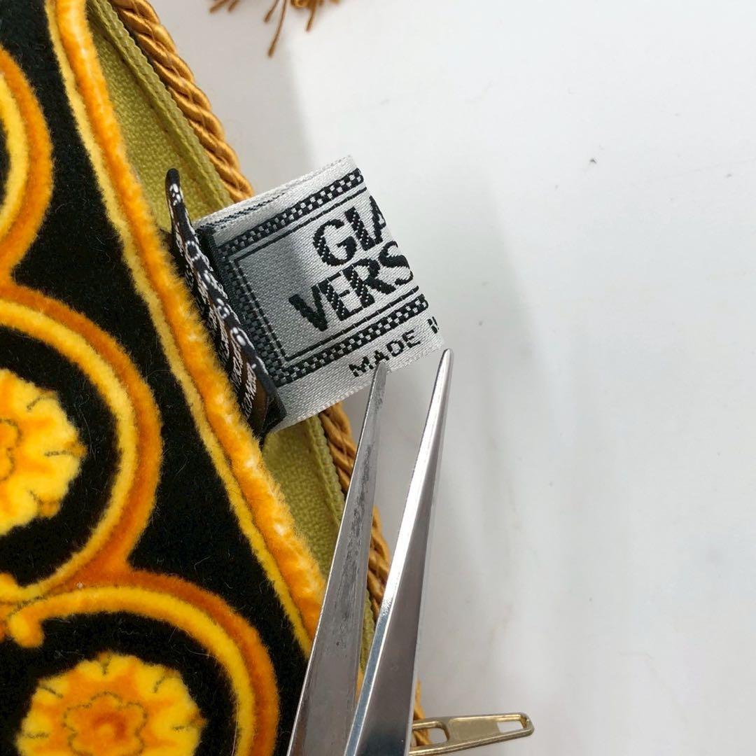 超希少◎ベルサーチ Versace ミニクッション 3個セット マルチカラー