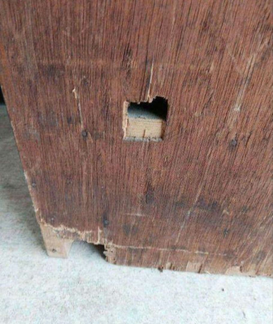 【昭和レトロ】飾り棚 食器棚 キャビネット インテリア 小箪笥 木製家具 引出