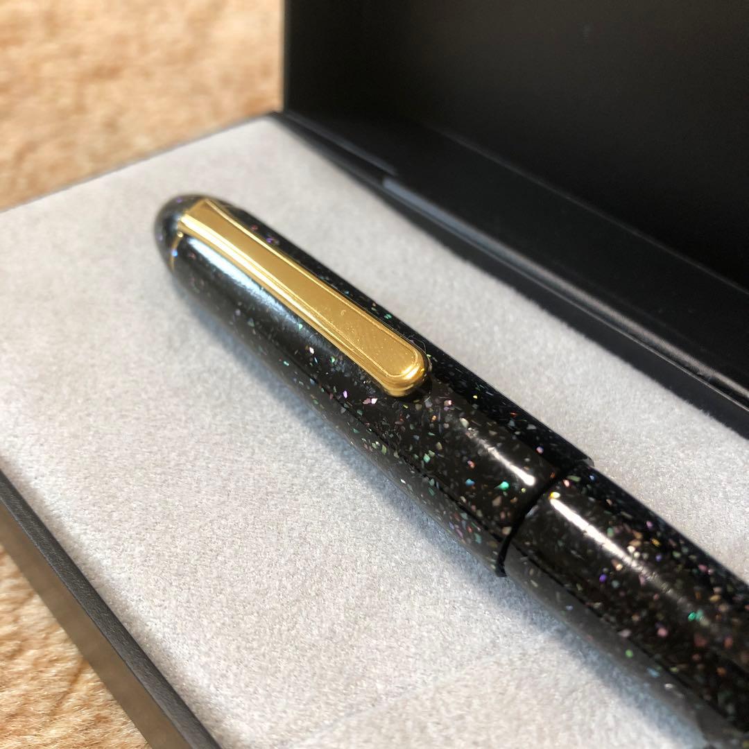 PLATINUM プラチナ万年筆　♯3776 漆蒔絵　ペン先18K 中字