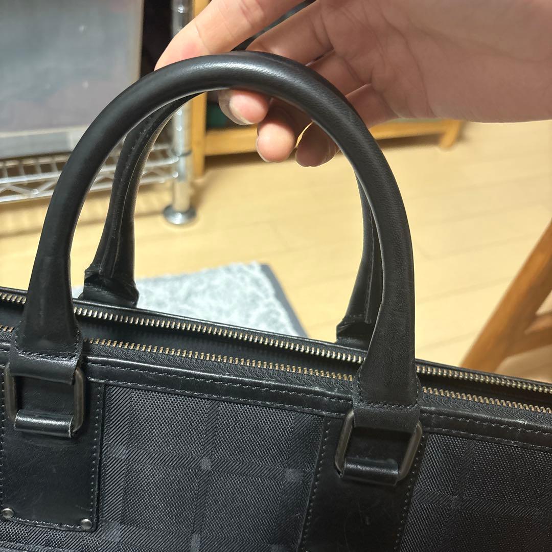 ダ*ク様 た*な様 バーバリーブラック チェック柄 ビジネスバッグ