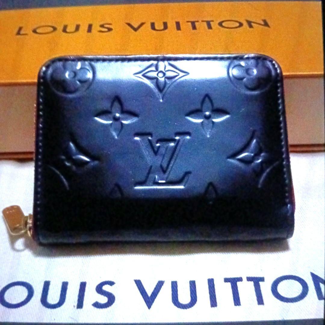 【正規品】鑑定済／ルイヴィトンLVヴェルニパース／フランス製／