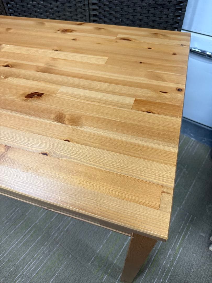 【洗浄消毒作業済】IKEA ダイニングテーブル　チェア3脚　ヨックモック