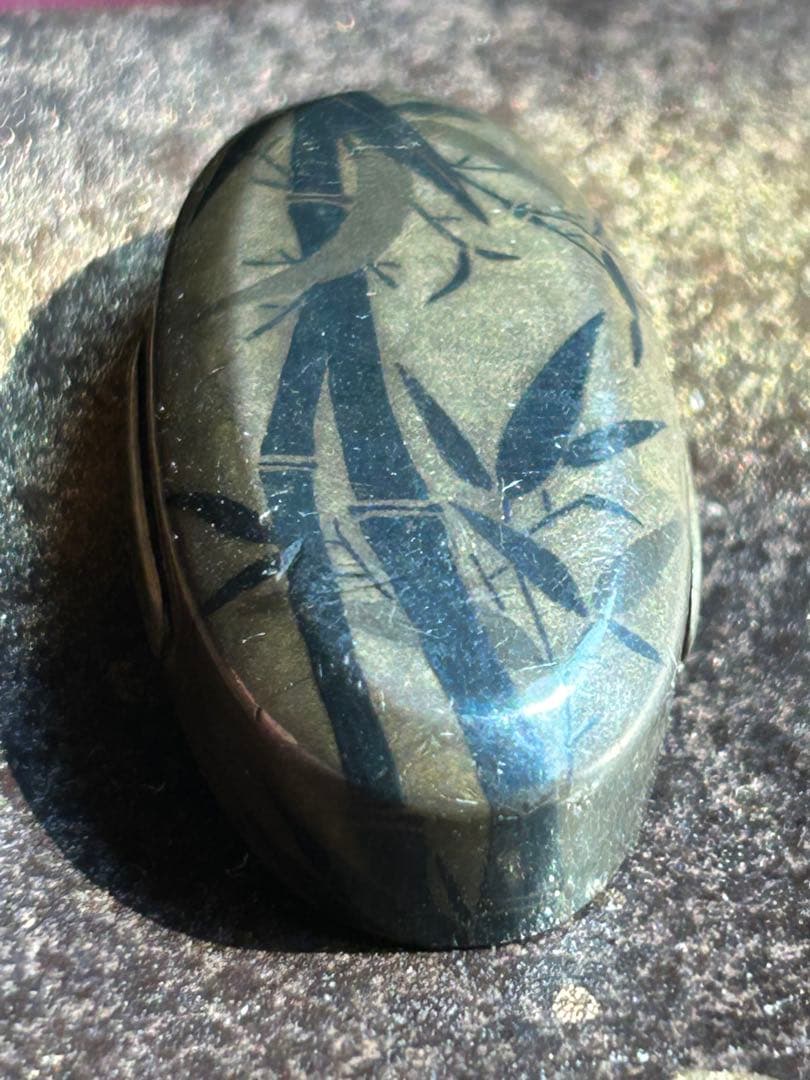 刀装具　竹林　竹　武具　日本刀　骨董　アンティーク　コレクション