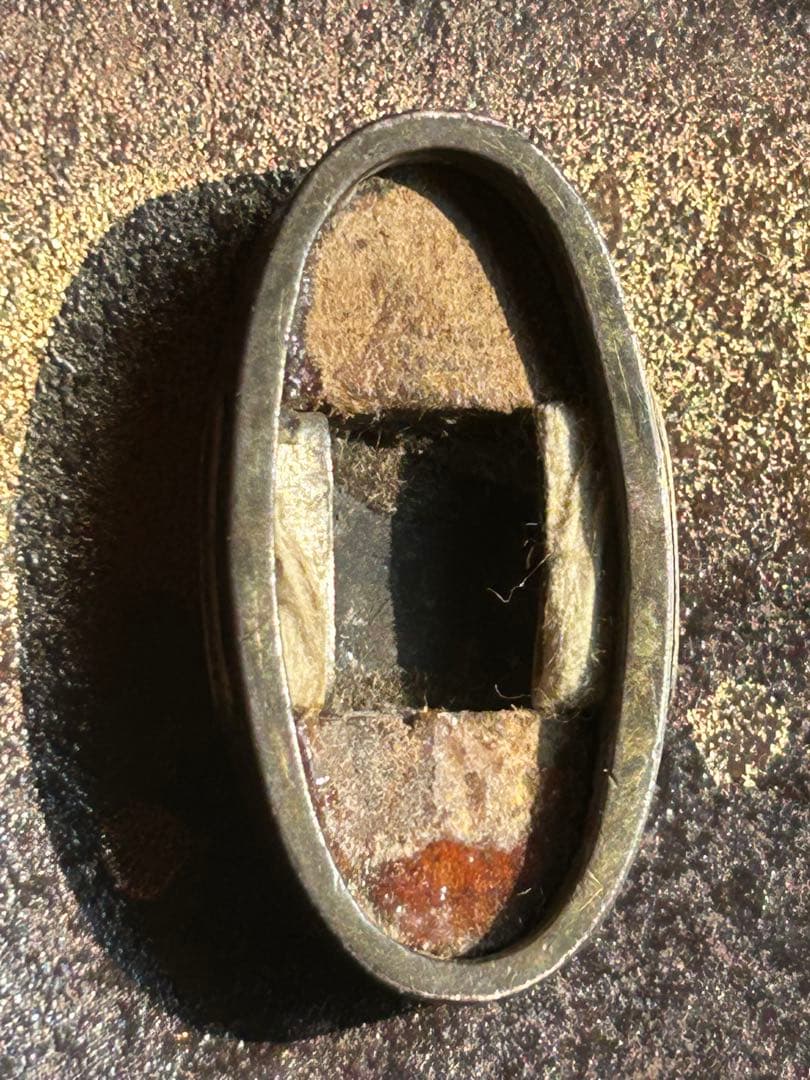 刀装具　竹林　竹　武具　日本刀　骨董　アンティーク　コレクション