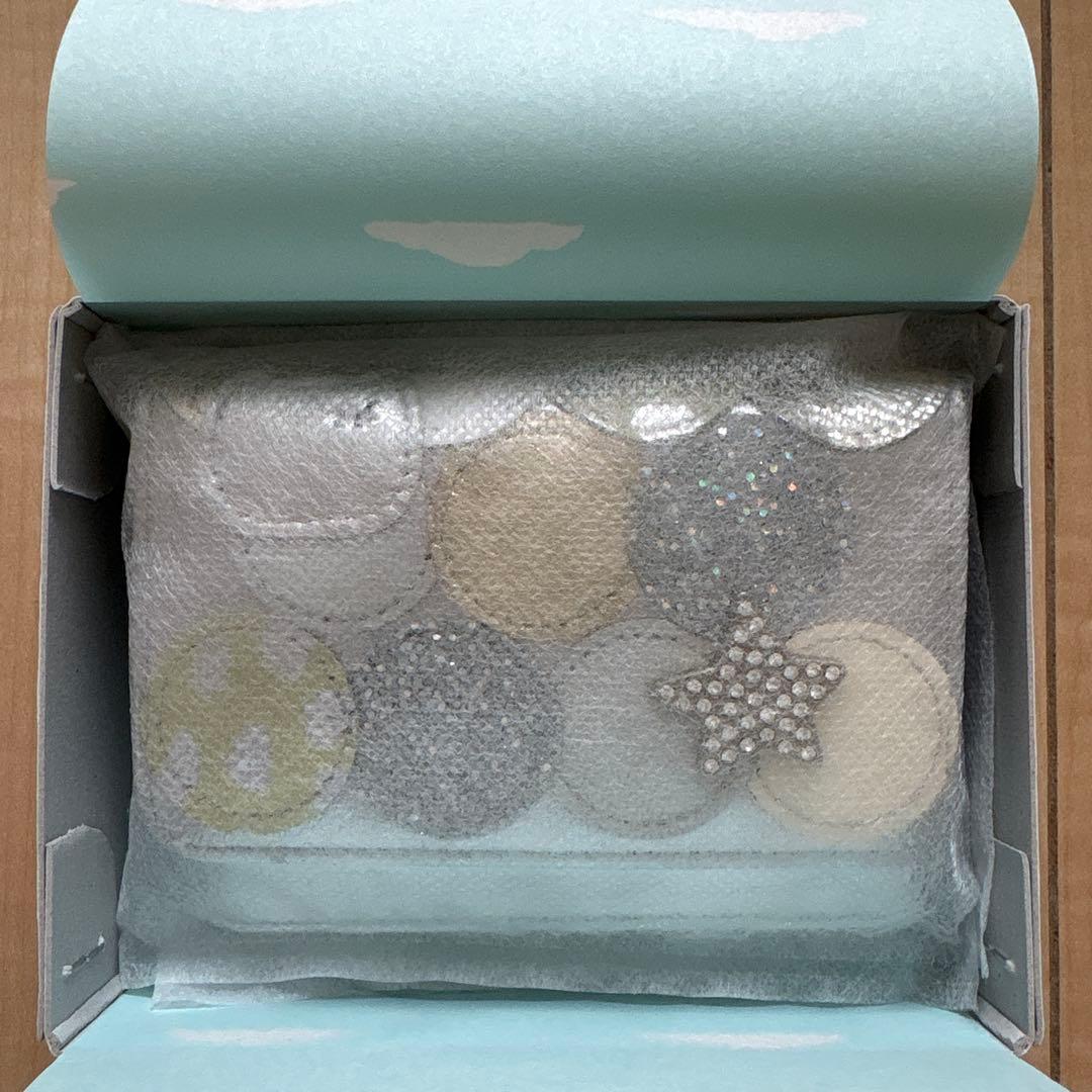 [新品]ツモリチサト マルチケース　パスケース　小銭入れ　シルバー　ドット