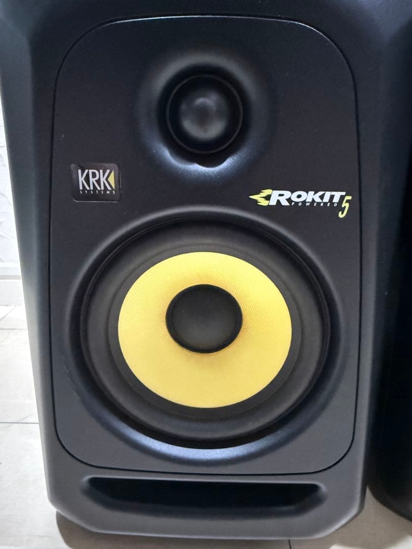 【美品】KRKモニタースピーカー　ROKIT 5 G3