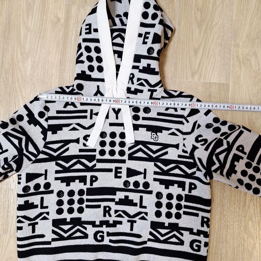 パーリーゲイツ　フード付きセーター　サイズ1極美品2回着用39600円税込