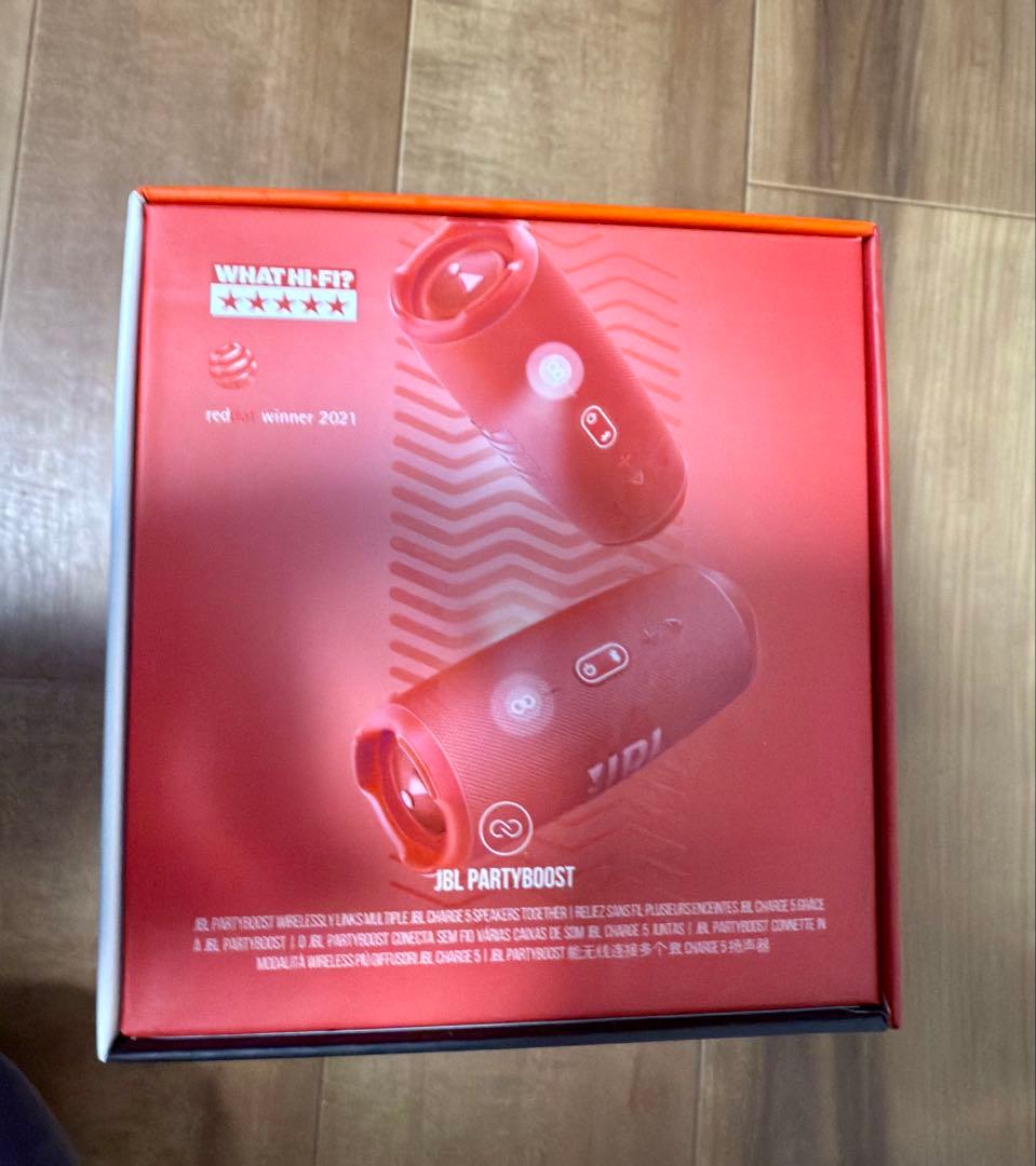 【新品】JBL CHARGE5 スピーカー レッド JBLCHARGE5RED