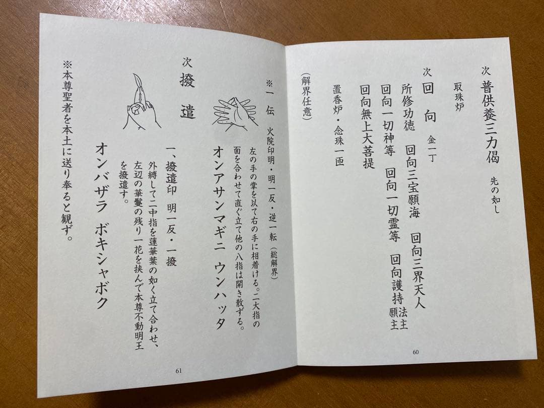 不動一段尽護摩秘抄(火天本尊合行法)