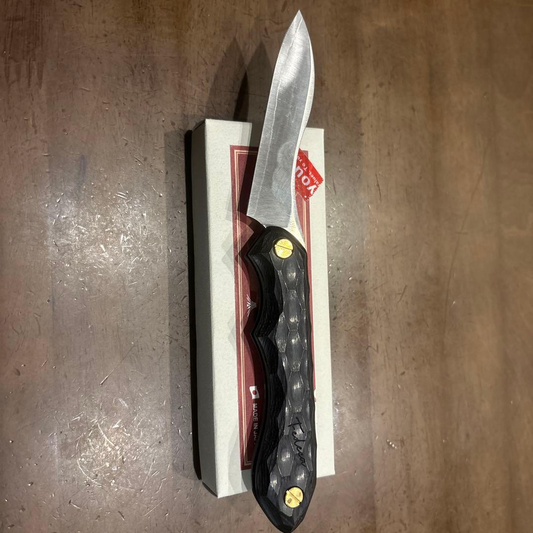 FEDECAトング 名栗 ブラック　 料理ナイフ　　名栗 ブラック