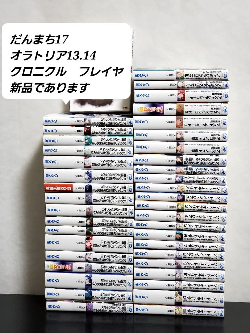 ダンジョンに出会いを求めるのは間違っているだろうか　文庫　全巻　セット