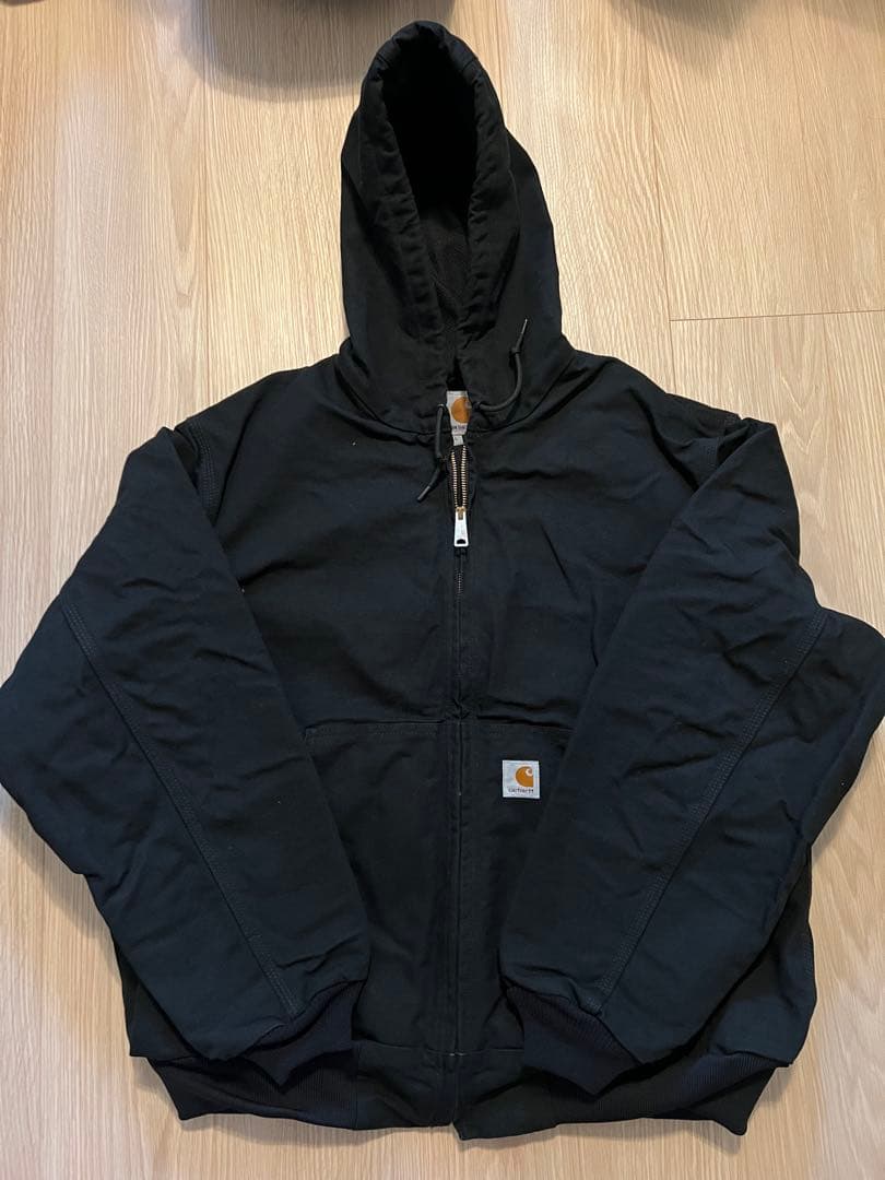 Carhartt J131 BLK アクティブジャケット USA Lサイズ 美品
