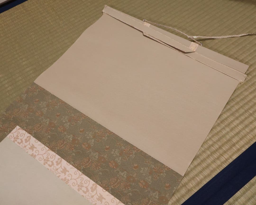 【複製】玉堂美術館監修 川合玉堂画 渓村春信 絹本 掛軸 工芸 山水 MB115