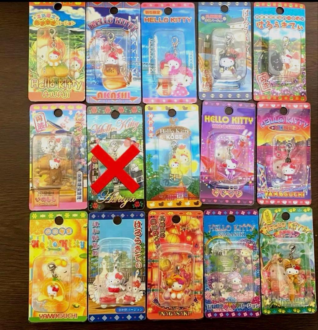 ★まとめ売り(バラ売可１つ¥3000)★【限定】ご当地キティ41個 ハローキティ