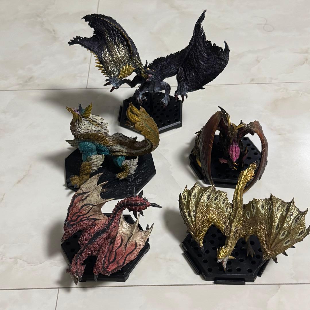 モンスターハンター まとめ売り 超百科 フィギュア クリアファイル セット