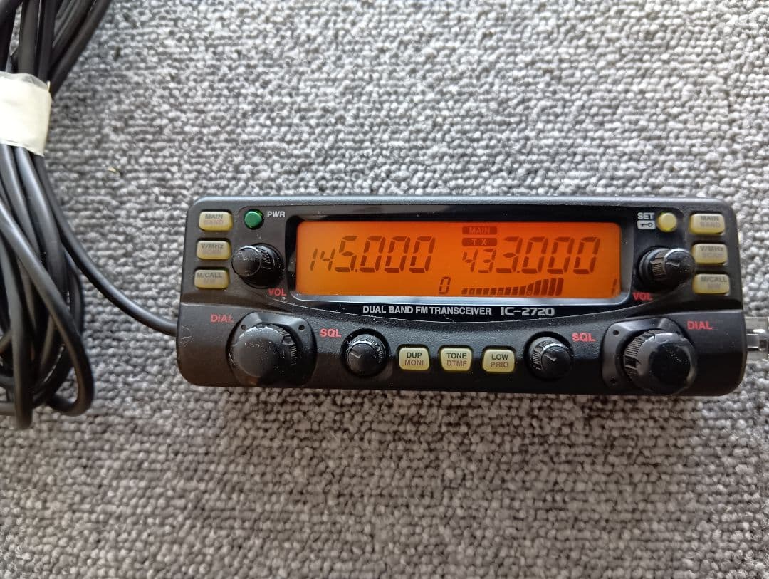 icom IC-2720 デュアルバンド 20w